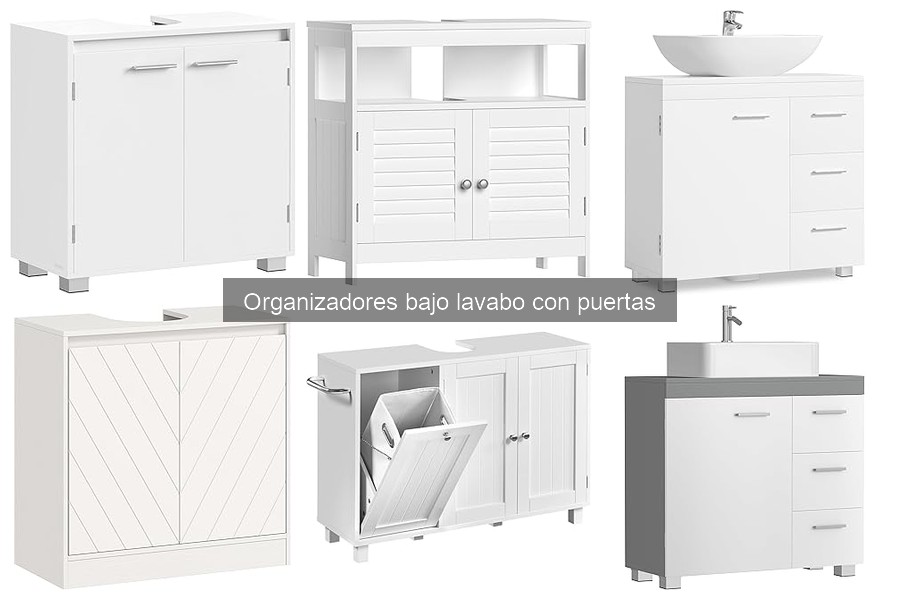 Ventajas y desventajas de organizadores bajo lavabo con puertas