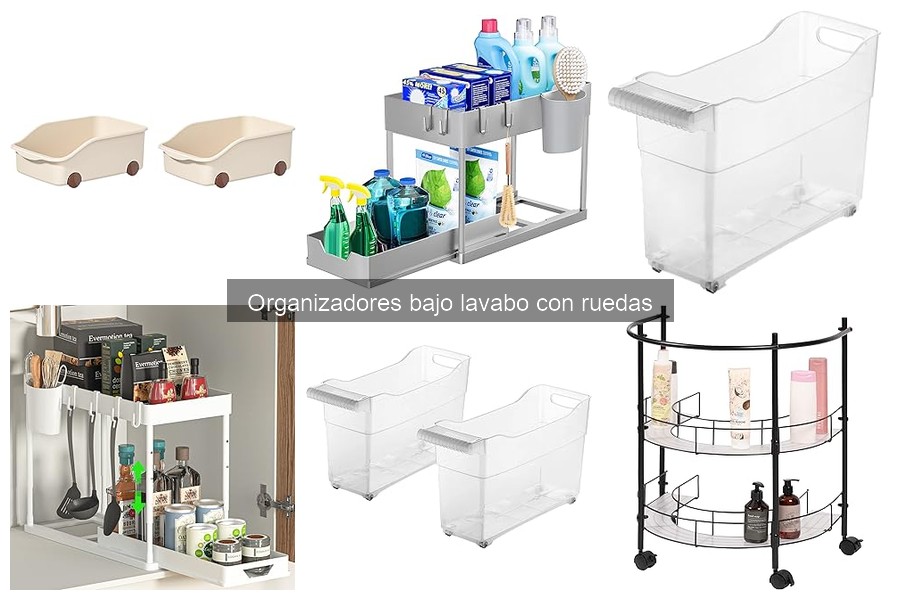 Ventajas y desventajas de organizadores bajo lavabo con ruedas