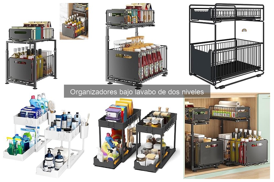 Ventajas y desventajas de organizadores bajo lavabo de dos niveles