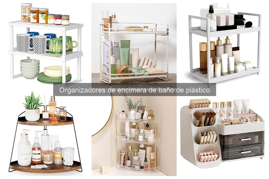 Ventajas y desventajas de organizadores de baño de plástico