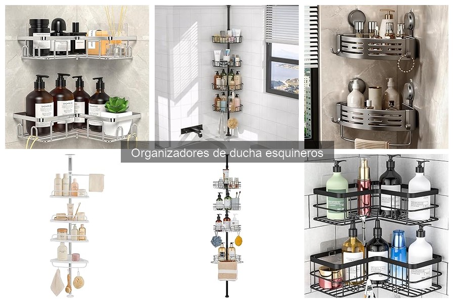 Ventajas y desventajas de organizadores de ducha esquineros