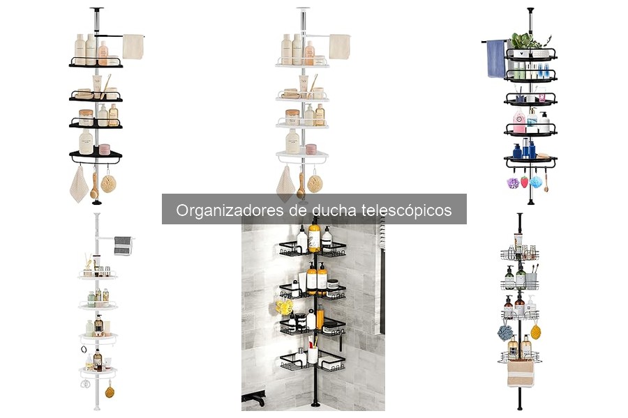 Ventajas y desventajas de organizadores de ducha telescópicos