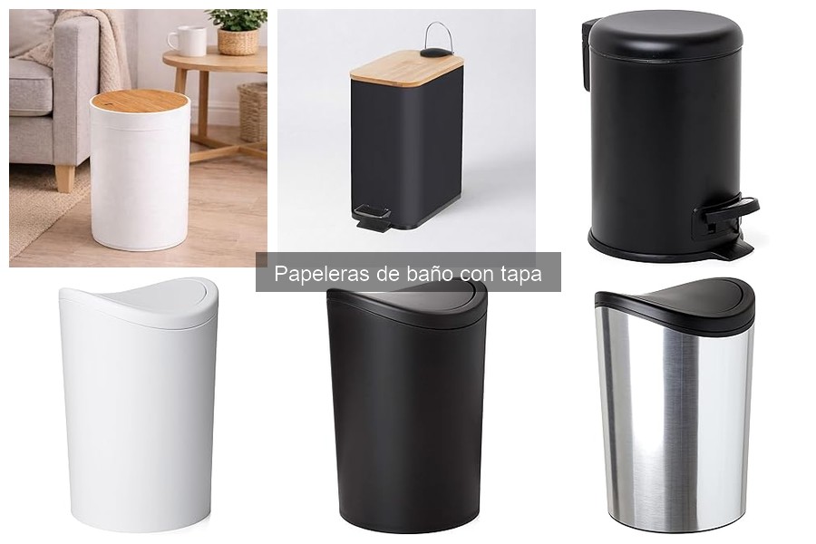Ventajas y Desventajas de Papeleras de Baño con Tapa