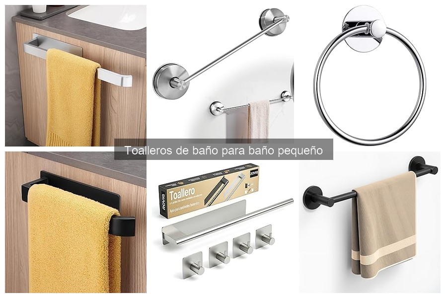Ventajas y desventajas de toalleros de pared y de pie